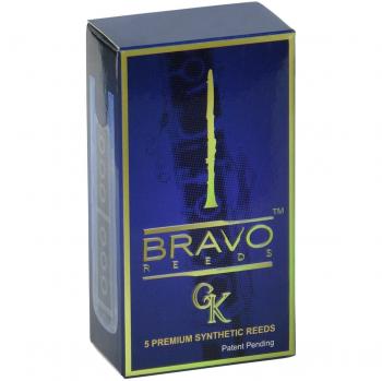 Ensemble de 5 anches Bravo synthétiques pour Clarinette en si bémol br-c25 Reed