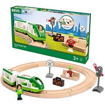 BRIO set ferrovia circolare con treno viaggio (Starter Set Reisezug)