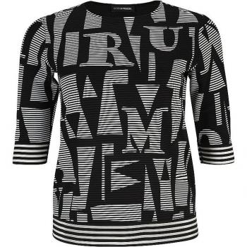Doris Streich T-Shirt Schwarz Größe 44