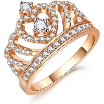 FDLK Bague de mariage en Zircon