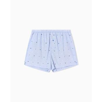 Emporio Armani Bóxer Azul Algodón L