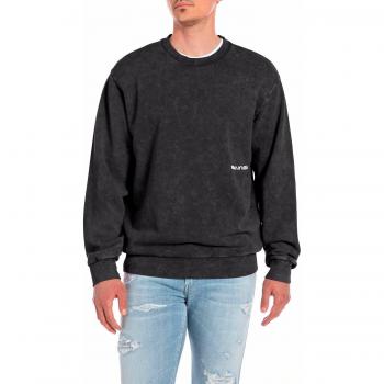 Replay Herren Sweatshirt XL, fast schwarz