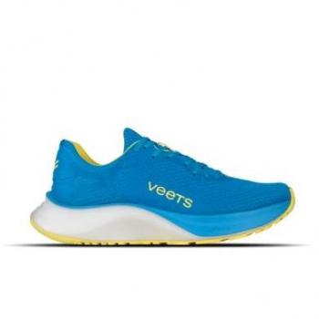 Blau-Gelbe Herren Laufschuhe von Veets Utopik