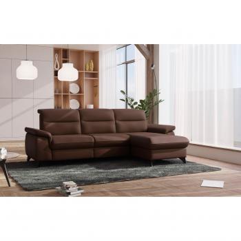Astoria L‑Form Sofa, Sit & More – optional motorische Erholungsfunktion