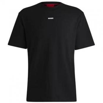 Hugo Boss Dapolino noir T‑shirt casual, coton, manches courtes – S