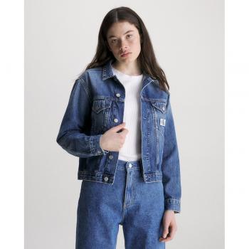 Chaqueta Vaquera Azul para Mujer de Calvin Klein Jeans