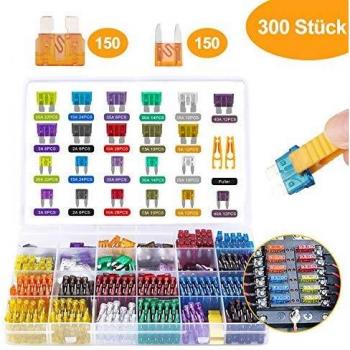 Kit Fusibili Auto 300 Pezzi