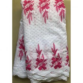 African Dry Lace Fabric with Stones 5 Yards YLL4850