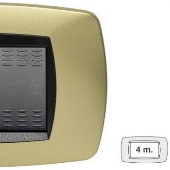 Ottone Opaco Master Modo Placca 4P 39Tc244