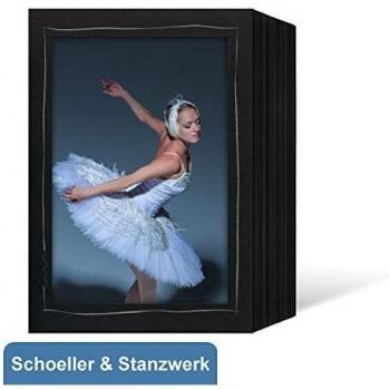 Schwarze Endlosleporellos für 13x18 cm Fotos