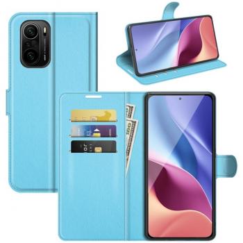 Custodia Blu per Xiaomi Mi 11i in Pelle Screenguard