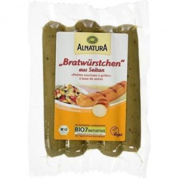 Bio Bratwürstchen aus Seitan, vegan