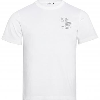 240g White Cotton T-Shirt for Men