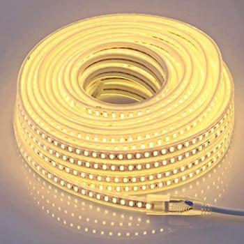 Pack LED 1 m, 220 V, IP67, supports fournis, marqueurs de coupe intégrés