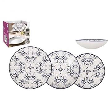 Ivory Tesa Glanz Geschirrset (12 Pcs)