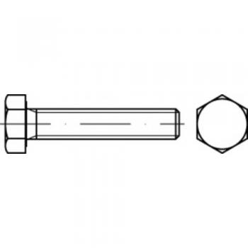 Vis hexagonale galvanisée TOOLCRAFT 32 mm 100 pcs