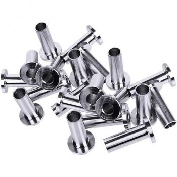20Pcs T316 Protective Sleeves for Wire Rope