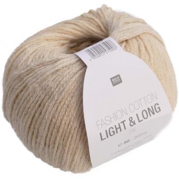 Rico Fashion Cotton Light & Long dk Farbe 01 Natur