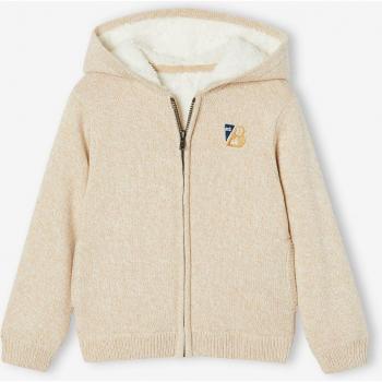 Vertbau Det – Gilet Sherpa Gris pour Garçon