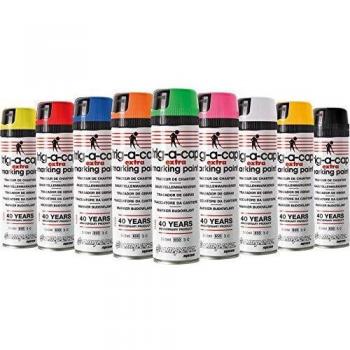 Aerosol Marquage Chantier 500ml Orange Fluo