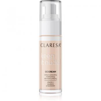 Claresa Keep It Nude Make Up zur Vereinheitlichung der Hauttöne Farbton 101 Light 33 g