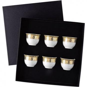 Rosenthal meets Versace Becher 6er Set Prestige Gala, Porzellan
