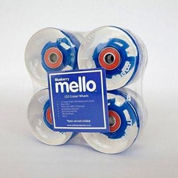 59mm Blue Ice Mello Skate Wheels for Teens