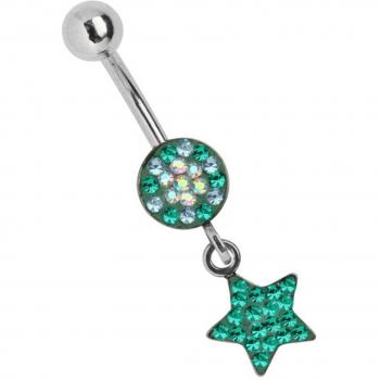 Adelia's Bauchnabelpiercing Türkis Traum