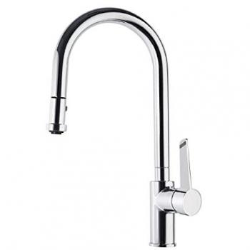 Grifo de Cocina Ramon Soler Monomando Cromado con Caño Alto y Sistema S2