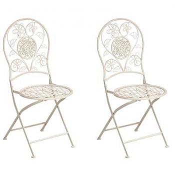 Banca Plegable Vintage Yaviza con Hierro
