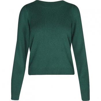 Kaschmir Pullover (M) – Tiefgrün, 100 % Kaschmir