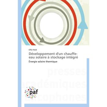 Développement d'un chauffe-eau solaire à stockage intégré