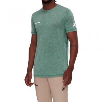 MAMMUT Herren Funktionsshirt Tree Wool Dunkelgrün S