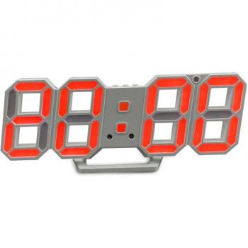 Table horloge 3D LED avec charge USB