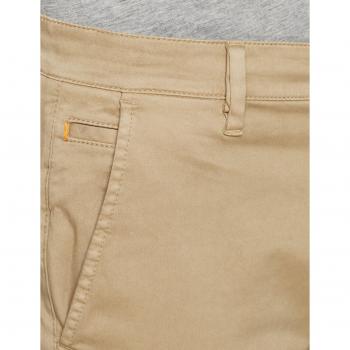 BOSS Herren Slim-Chino in angereiftem Baumwoll-Blend