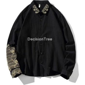 Streetwear Kimono Shirt für Männer