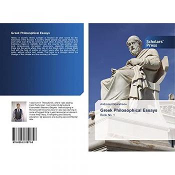 Greek Philosophical Essays: Book No. 1