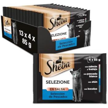 Sheba Selezione Comida Húmeda Gatos Multipack Selección Pescados En