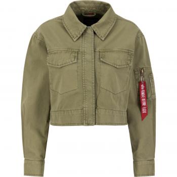 Alpha Industries Giacca Cropped Verde Oliva XS