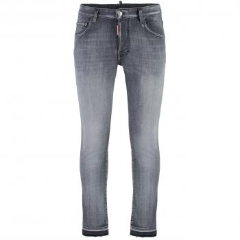Dsquared2 Men's Grey Washed Skater Jeans