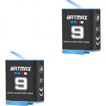 Batmax Akku 1780 mAh für GoPro Hero 9/10 + USB-Ladegerät