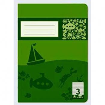 Premium Heft A5 16 Blatt 3. Schuljahr 14 Liniensystem