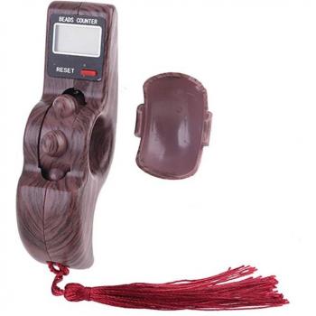 Digital Bead Counter with One-Key Reset and Spiral Design