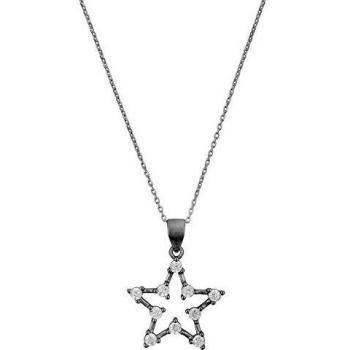 Collar Estrella con circonitas en Plata de Ley 925