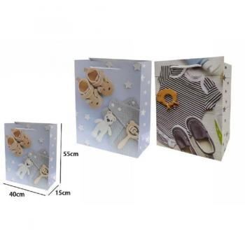 Borsa Regalo 2 Modelli Maschio 50x40x15 Cm