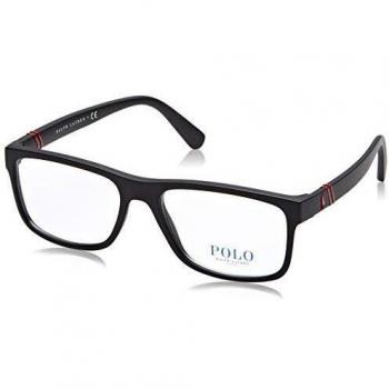 Ray-Ban 0PH2184 Herren Brillengestelle, Schwarz, 55
