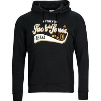 Sweat-shirt à capuche noir Jack & Jones