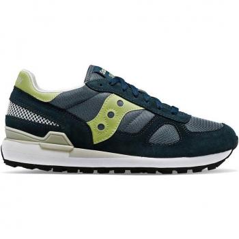Saucony Shadow Original Bleu Marine + Lime – 38