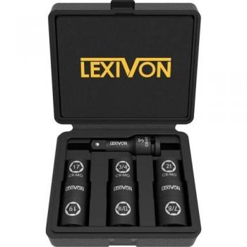 LEXIVON 1/2-Inch Lug Nut Socket Set