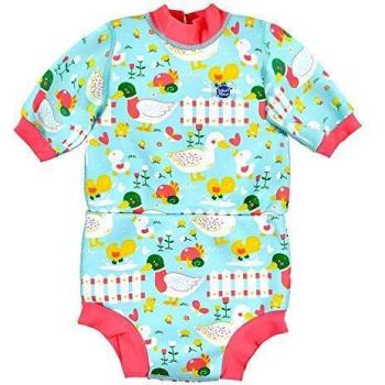 Splash About Baby Nappy Wetsuit, Multicoloured, 3-8 Months